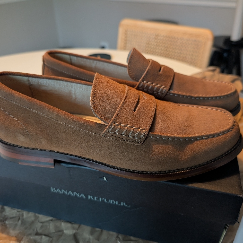 BR Brown Loafers Men